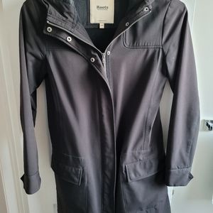 Roots hooded rain jacket